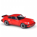 WELLY 1/24 1974 Porsche 911 Turbo 3.0 Sulamist Sportauto Mudel Die-cast Metallist M&auml;nguasi S&otilde;iduk Simulatsioon Koguja Laste Kaunistus Kingitused punane