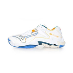 Mizuno Wave Lightning Z8 Valge Maroko Sinine Unisex Tossud Carrot-Curl V1GA240056 38.5