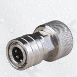 Washer Connector Hose to Pressure Adapter Fitting Attachment Quick Ght 3/4 Female