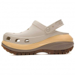 Crocs Mega Crush Clog Mandliv&auml;rvi Unisex Tossud Kreemjas Mitmev&auml;rviline 207988-0LM 34-35
