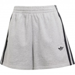 Adidas Originals Adicolor Ss25 L&uuml;hikesed p&uuml;ksid French Terry Klassikalised triibulised L&otilde;dvad Spordip&uuml;ksid Vabaaja l&uuml;hikesed p&uuml;ksid Naiste l&uuml;hikesed p&uuml;ksid JW7399 XL
