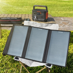 GW Solar 30W Kokkupandav Monokristalliline PERC P&auml;ikesevalgus Kerge Kaaluga Ainult Kompaktne Kott Kaasaskantav P&auml;ikesepaneel koos ja DC V&auml;ljundiga Ideaalne V&auml;litingimustes Erakorralisteks Juhtudeks