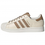 Adidas Originals Superstar 2 Klassikalised Mugavad Vastupidavad Madalad Rula Kingad Unisex Tossud Valge Pruun JR6988 44⅔