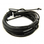 Vintage meeste naiste kunstnahast mitmekihiline k&auml;ev&otilde;ru k&auml;ev&otilde;ru k&auml;epaela ehted pruun