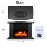 Elektriline kamina k&uuml;tteseade Leegiekraan Mini lauaplaadi soojendus Simulatsioon K&uuml;te Kaasaskantav kaminasims Ruumi Kontori k&uuml;te talv