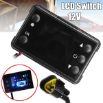 12 V LCD-ekraaniga parkimisk&uuml;tteseadme kontrolleri l&uuml;liti auto r&ouml;&ouml;bastee &otilde;hu diiselk&uuml;tteseadme jaoks