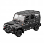 1/18 Vene UAZ Hunter Automaali Mudel Metallist Valatud Maastiku M&auml;nguauto, Simuleeritud Heli ja Valgusega Halloweeni M&auml;nguasi Kingitus must