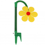 Crazy Spinner Sprinkler Lillekujuline Tantsivad Daisy Sprinklerid 720 P&ouml;&ouml;rlev veepihusti m&auml;nguasi &otilde;ue muru kastmiseks aiakaunistuseks kollane