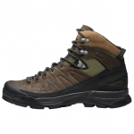 Salomon X-Alp Mid Gtx Kulumisj&auml;lgedega Nahast Mugavad Pehmed P&otilde;rutust Neelavad Veekindlad Hingavad Keskmise S&auml;&auml;rega Matkasaapad Unisex Matkasaapad Pruun 477959 38⅔