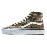 Vans Sk8 Tapered Pesitud Camo Mugavad Vabaaja K&otilde;rged Rula Kingad Unisex Tossud Mitmev&auml;rvilised VN0A4U1619W 34.5