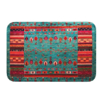 Maroko Berberi Vaip Boho Stiilis Esikumat Libisemisvastane Antiikne Boheemlaslik Geomeetriline Uksematt P&otilde;rand Vannituba Sissep&auml;&auml;sumatt Vaip 40x60cm16x24in blue