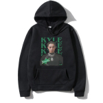 Saabumine Kyle Alessandro Huppar Mehed Naised Kergem Eurovisioon 2025 vintage Fliisist Pullover Mood Pikk varrukas hip hop t&auml;navamood S black
