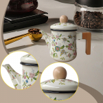 Emailitud kohvikann mitmeotstarbeline kaanega veekeetja peoks k&ouml;&ouml;ki majapidamisse