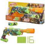 Nerf Zombie Driller, Blaster &agrave; fl&eacute;chettes, cylindre rotatif, D&egrave;s 8 ans puhas
