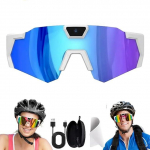 POV-prillid 4k Pesapall kaameraga Nutikad prillid, HD-video spordiprillid helisalvestusega Mobiilne eelvaade Prillid ergonoomilise disainiga sinine