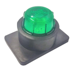 APSMOTIV LED esitulede komplekt bussidele, veoautodele, haagistele ja universaalseteks rakendusteks 24v (Roheline) roheline