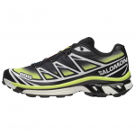 SALOMON XT 6 Maastikujooks City Commute Vabaaja Jooksukingad Unisex Must Kollane Tossud 479774 42⅔