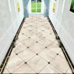 Esiku vaip Luksuslik Maroko lilleala vaip Hall Long Runner Aisle vaip koridori vaip pulmade kujundusega l&auml;bip&auml;&auml;su matt 40x60cm