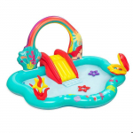 Piscine pour enfants Bestway Parc de jeux 221 x 193 x 117 cm sinine