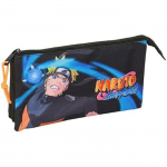 Trousse Triple - SAFTA - Naruto - Confortable - Polyvalente - R&eacute;sistante