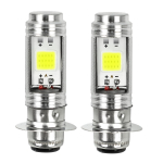 Jalgratta LED-esituli PH7 Hi/Lo P15D T19L Pirn Valge Toitega T&otilde;ukeratas Mootorratas DC Jogs Axis Mate Mint K&auml;ik valge