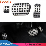3 tk Autopedaalid Mercedes Benz V-klassile V Klass Vito Metris Viano W639 W447 Gaasipedaali Jalapiduri Pedaali Kate