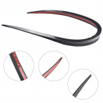 High Quality High quality Practical Car Spoiler Black Bonnet Flexible Hatch Gate Lightweight Lip PU PU Material Rear Roof