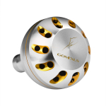 Gomexus Rullik&auml;epideme nupp Shimano Stradic Twin Power ja Stradic SW Type B jaoks 45mm Alumiiniumisulamist Asendusnupp Ketrusrullidele Ideaalne soolase vee jaoks