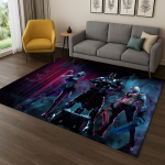 3D F-Fortnite m&auml;ngu koomiksivaip magamistoa, elutoa, diivani, uksemati, kodu kaunistamiseks, laste m&auml;nguala vaip, libisemiskindel, j&otilde;ulukink 200x160cm