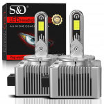 2 tk 60000 lm D3S LED-esitulede pirnid D1S D2S D4S D1R D2R D3R D4R Turbo LED CSP tuled BMW Benz Volvo lambile Canbus 120W Esitule 6500K D1S/D1R