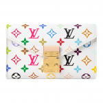 Louis Vuitton X Takashi Murakami M&eacute;tis Mitmev&auml;rviline T&auml;hetr&uuml;kiga Kett Ripatsiga V&ouml;&ouml;kotid Naiste v&ouml;&ouml;kotid Valge M4625Z
