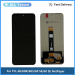 LCD-ekraani ja digitisaatori t&auml;ielik koostis TCL 60 T521H 60R T519H 605 T517D 60 SE T517H 60 SE NxtPaper T521K jaoks