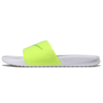 Nike Benassi Jdi Print Fluorescence Yellow Slippers Volt white CI5927-771 48.5 yellow