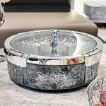 Suupiste Puuvili Jagatud Taldrikukarp Serveerimisalus Riiul Kaanega Kommi Vaagen Sektsioonidega Hoiustamine Toit P&auml;hkel Kuivatatud Suupisted Plastikust N&otilde;u