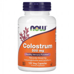 NOW Foods, Kolostrum, 500 mg, 120 taimekapslit