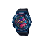 CASIO Naiste T&auml;ismetallist Seeria Sinine Kell GM-110SN-2ADR GM-110SN-2ADR Multicolor Dial