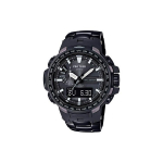 CASIO Meeste PRO TREK Must Kell PRW-6100YT-1 PRW-6100YT-1 Black Dial