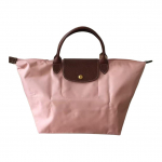 Longchamp Le Pliage Nahkdetailidega Kokkupandav 30L Nailonist L&otilde;uend Pelmeenikujuline T&otilde;stetav Kott Suur Naiste T&otilde;stetav Kott Roosa Tee L1624089P96 Basic Set (Bag)