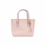 Michael Kors Mk Jet Set Vintage Classic Monogram nahast naiste k&auml;ekott balletiroosa 35T9GTVT0B-857 Small