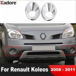 Renault Koleos 2008 2009 2010 2011 jaoks Kroomitud Auto Esitulede Katte Liistud Pealisehitus Esitulede Raamid Liistud Lisatarvikud