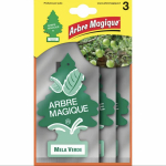 Maagiline Puu Autol&otilde;hnastaja, Vaniljel&otilde;hn, Magus ja Troopiline L&otilde;hn, Kestab kuni 7 N&auml;dalat, Valmistatud Itaalias Green Apple-3 pack