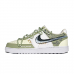 Nike Court Vision 1 Matcha Cashew Nut Coverage Slip Resistant And Abrasion Resistant Low top Skateboard Shoes Men's DH2987-101(Team146-) 42
