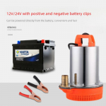 DC12V24V Kodumajapidamise V&auml;ike Meres&otilde;iduki DC Sukelpump P&auml;ikeseenergia Aku Toitega Veepump Elektriline Veepump 12v-1 inch 2Maluminumwire