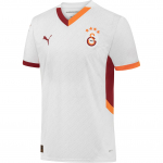 Puma SS24 Galatasaray SK Seeria Logo Moodne V&otilde;&otilde;rsilastriip L&uuml;hikeste Varrukatega Jalgpallis&auml;rk Meeste Topid Valge Punane 779652-02 L