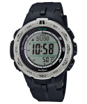Casio Meeste Roostevabast Terasest 100M Veekindel Digitaalne Alarmi Kvartsikell PRW-3100-1 must