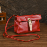 Johnature Vintage Ehtne Nahk Naiste V&auml;ike Kott Vabaaeg Looduslik Pehme Lehma Nahk &Uuml;hev&auml;rvilised &Otilde;la- ja Crossbody Kotid