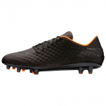 Nike HyperVenom Phantom FG Muruv&auml;ljaku Jalgpallisaapad Unisex Must Oranž 802842-008 42.5