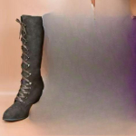 2026 Reiepikkused Saapad Naiste Uued Retro &Uuml;mar Nina Spleissitud Suede Paelkinnitusega Libisemisvastased Kulumiskindlad R&uuml;&uuml;tlisaapad 42 pruun
