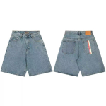 DRIPX Suvised Rula Denim L&uuml;hikesed P&uuml;ksid L&otilde;dvad Teksad Laiad P&uuml;ksid Hip-Hop Rock T&auml;nav Uued P&uuml;ksid S sinine