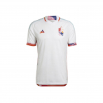 Adidas Belgia 2022 Maailmameistriv&otilde;istluste v&otilde;&otilde;rsil Authentic S&auml;rk Meeste Valge HD9416 S